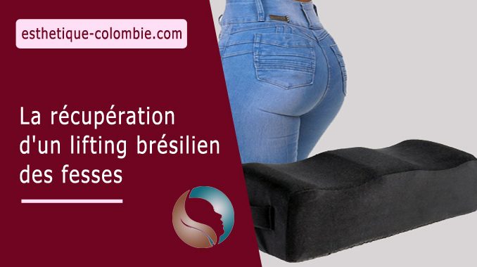 La récupération d'un lifting brésilien des fesses